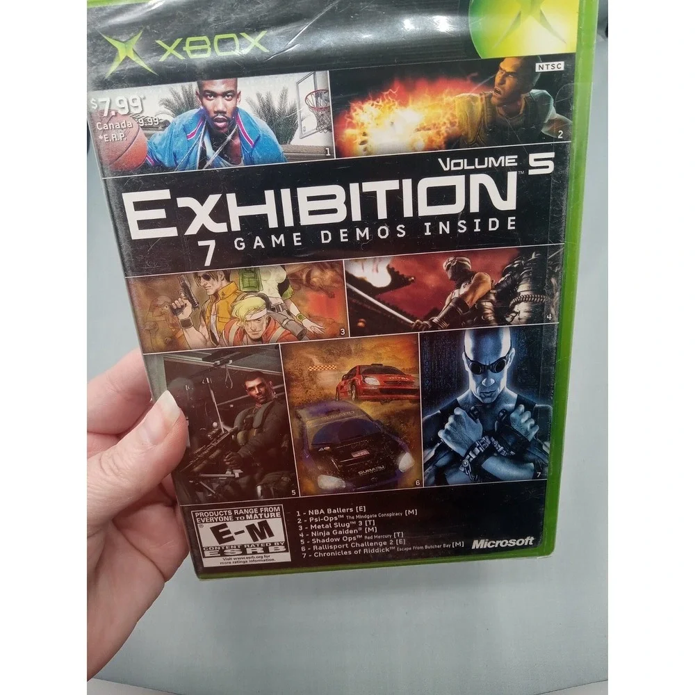 Exhibition: Demo Disc for‎ Xbox -- Vol. 5 (Microsoft Xbox, 2004) NIB SEALED